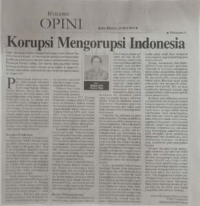 Korupsi di Indonesia: Luka yang Tak Kunjung Sembuh